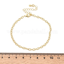 Gliederkettenarmband aus Messing für Damen&nbsp;BJEW-A065-07G