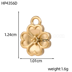 Anhänger aus 304 Edelstahl&nbsp;SA-OY001-50G