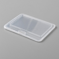 Porta carte d'identità in plastica trasparente&nbsp;LS-AJEW-WH0314-129B