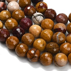 Abalorios naturales Mookaite hebras&nbsp;G-C280-B16-8mm
