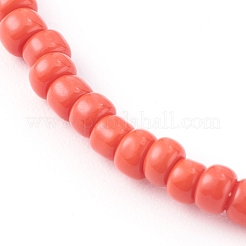 Bracciali elasticizzati con perline di semi di vetro&nbsp;BJEW-JB05969-03