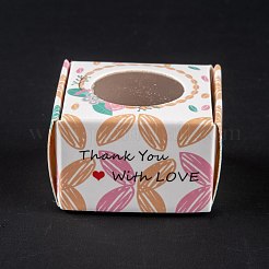 Confezione regalo di carta kraft creativa pieghevole rettangolare&nbsp;CON-B002-06A-01