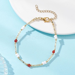 Braccialetti di perline di vetro per le donne&nbsp;BJEW-MZ00261-01
