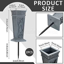 Harzvase&nbsp;DIY-WH0671-370