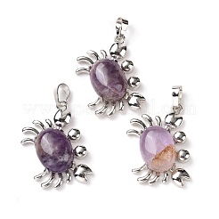 Pendentifs en pierre précieuse naturelle & synthétique&nbsp;G-D469-01P