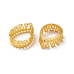 Support à cabochon en laiton&nbsp;KK-G443-02B-G