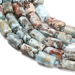 Larimar Naturperlen Stränge&nbsp;G-F836-B09-01