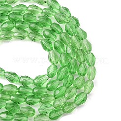 Chapelets de perles en verre&nbsp;GLAA-R024-6x4mm-6