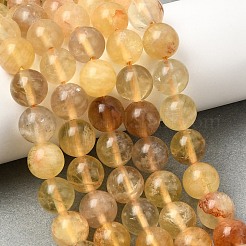 Perles de Fluorite Violette 6mm - Élégance Naturelle