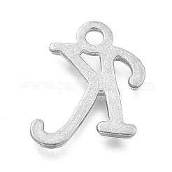 Legierungs-Buchstaben-Anhänger&nbsp;LS-PALLOY-J718-01C-K