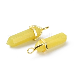 Natürliche peridot spitze anhänger&nbsp;G-G025-01G-19