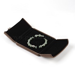 Scatole quadrate per braccialetto in velluto&nbsp;SBOX-L001-22