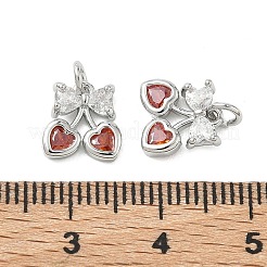 Shegrace Messing-Anhänger mit Mikropavé-Fassung aus Zirkonia&nbsp;XGRQ3D971-492P