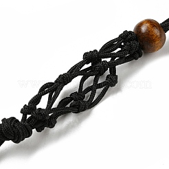 12 pz albero della vita intrecciato cordoncino di nylon macramè decorazioni ciondolo sacchetto&nbsp;AJEW-SW00009-01