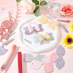 DIY-Set zur Herstellung leuchtender Haarspangen mit Schleife&nbsp;DIY-GL0003-90