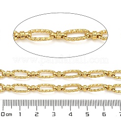 Cadenas de eslabones ovalados de acero inoxidable 304 hechas a mano con revestimiento iónico (IP)&nbsp;CHS-G038-01B-G