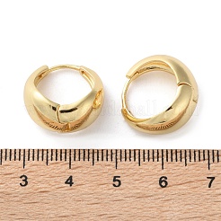 Pendientes de aro de latón&nbsp;EJEW-S249-05G