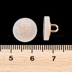 Botones con vástago de aleación de resina de 1 orificio&nbsp;FIND-B065-03G-09