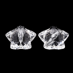 Transparente Acryl Perlen&nbsp;X-TACR-ZX018-02