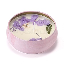 Bougies en fer blanc imprimées licorne rose&nbsp;DIY-P009-A08