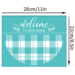 Pochoir de sérigraphie auto-adhésif&nbsp;DIY-WH0338-079