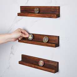 Hängende Dekorationen aus Holzmünzendisplay&nbsp;ODIS-WH0043-161B