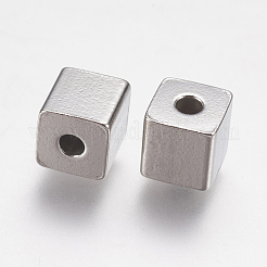 Perline in acciaio inossidabile 304 anti-ossidazione&nbsp;STAS-K171-40P-6x6mm