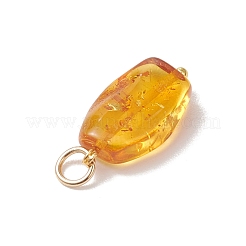 Pendentifs en ambre naturel à dégradé de couleurs&nbsp;PALLOY-JF04987