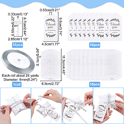 Accessoires d'emballage de mariage DIY&nbsp;DIY-NB0006-23