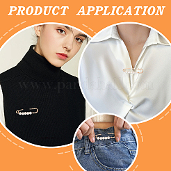 10 graffetta per jeans regolabile in lega di zinco&nbsp;FIND-LP0001-61