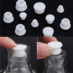 32 bouchon d'étanchéité en silicone pour bouteille de 4 styles&nbsp;AJEW-GF0008-10D-02