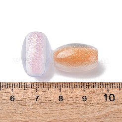 Undurchsichtiges Harz mit Glitzerpulver European Beads&nbsp;RESI-G119-03