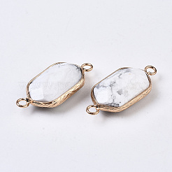 Natürliche Howlite verbindet Anschlüsse&nbsp;G-S359-276A
