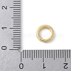 Perles européennes en laiton avec zircone cubique de micro pave&nbsp;KK-K399-14G-01