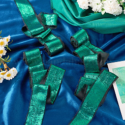 Ruban effiloché en polyester&nbsp;DIY-TAC0023-39A
