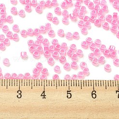 Perline di vetro trasparente elettrolitico&nbsp;SEED-S042-16A-04