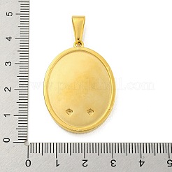 Ionenplattierung (IP) 304 Edelstahlanhänger&nbsp;STAS-R231-18G-05