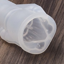 Moules à bougies en silicone à faire soi-même en forme de gnome de Noël&nbsp;LS-SIMO-H021-02B