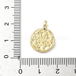 Pendentifs d'émail en laiton &nbsp;KK-A273-07G-02