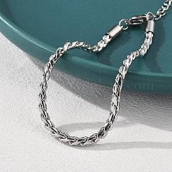 Bracelets à chaîne en acier inoxydable 304 pour femmes&nbsp;BJEW-Q051-04P