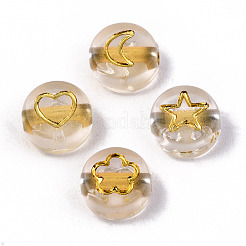 Transparente Acryl Perlen&nbsp;X-TACR-N010-002A