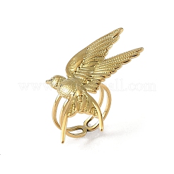 Offene Manschettenringe aus Edelstahl 304 für Damen&nbsp;RJEW-F212-03G