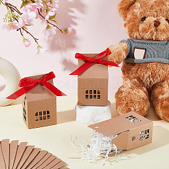 Geschenkboxen aus Papier in Hausform&nbsp;ABAG-WH0040-41A