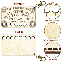 Ablagefächer für Stickgarne aus Holz mit 8 Position&nbsp;TOOL-WH0056-031