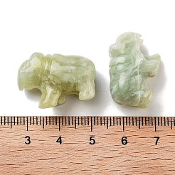 Figurines sculptées en jade naturel&nbsp;DJEW-L023-F10