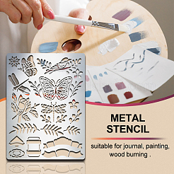 Grill-Tagesthema-Edelstahl-Metallschablonen&nbsp;DIY-WH0289-054