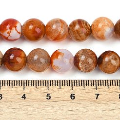 Filo di perline di agata naturale&nbsp;G-NH0001-G15-01