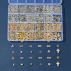 24 Stile CCB Kunststoff Abstandsperlen Set&nbsp;DIY-FS0007-15