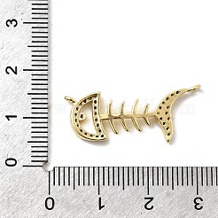 Pendentifs avec zircon cubiques à micro-pavés en laiton&nbsp;KK-A266-37B-G
