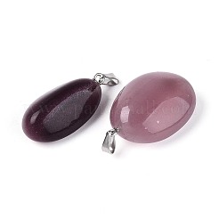 Pendentifs en œil de chat&nbsp;G-N360-07P-04